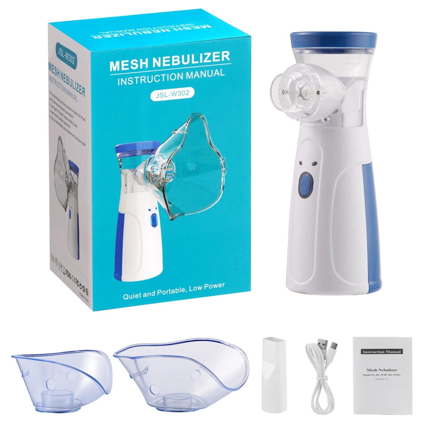 Portable Mesh Nebulizer